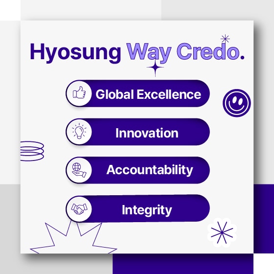 Hyosung Way Credo, Revitalizing Hyosung