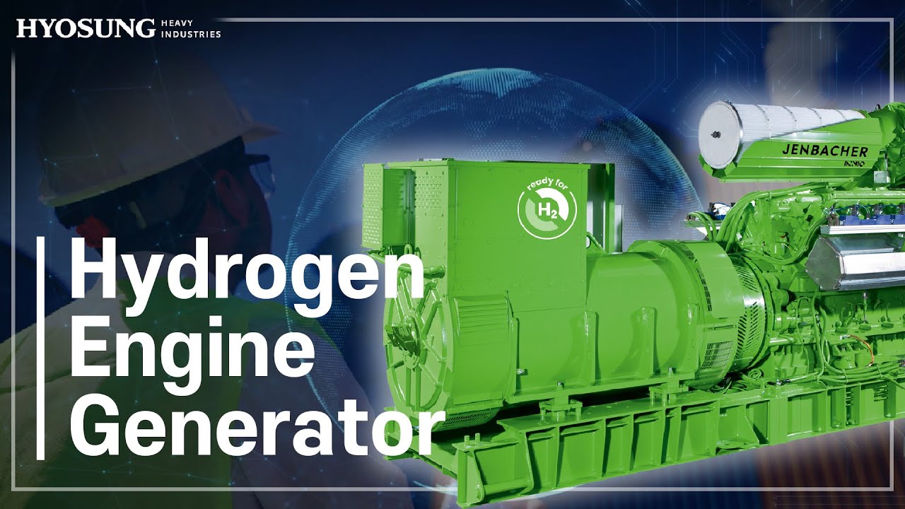 Hyosung Heavy Industries' Hydrogen Engine Generator